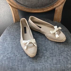 Bottega Veneta Linen blend Flats